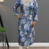 Muslin Kurti with Zari Embroidery Work
