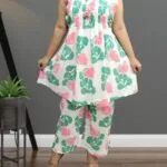 Mirror Work Cotton Co-ord Set for Women