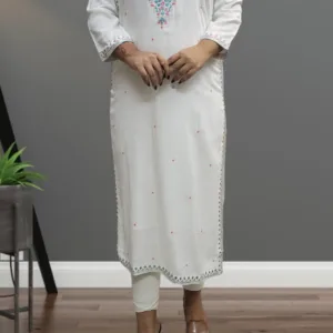 Premium Rayon Kurti with Embroidery
