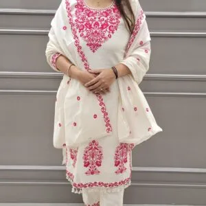 Cotton 3PC Suit Set