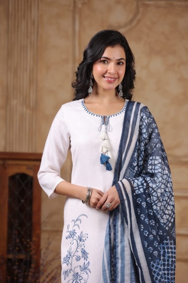Elegant Linen Suit Set