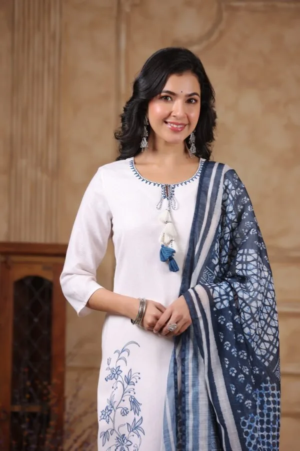 Elegant Linen Suit Set