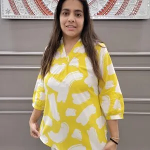 Cotton Tunic with Sequence