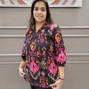 Cotton Tunic with Sequin & Thread Work