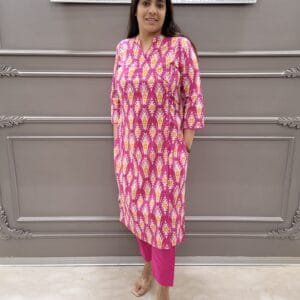 Cotton Angrakha 2PC Set