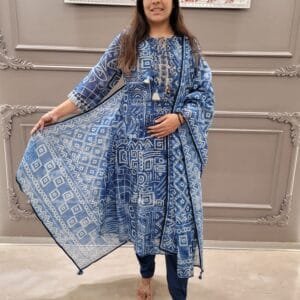 Linen 3PC Set with Handwork