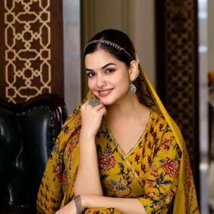 Pure Cotton Angrakha Anarkali