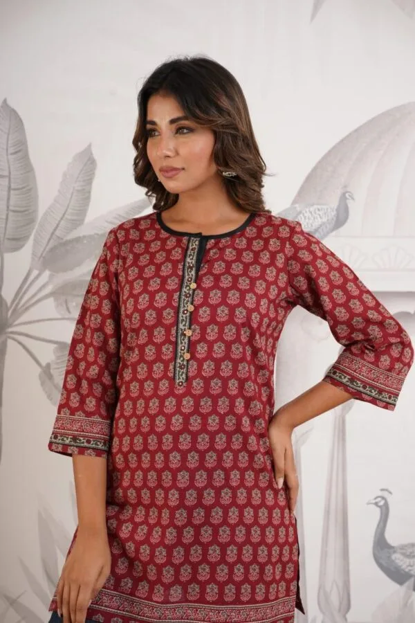 Sequin Work Cotton Tunic