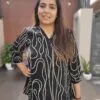 Premium Rayon Tunic with Intricate Handwork