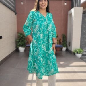 V-Neck Cotton Flex 2PC Set