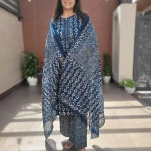 Pure Cotton Batik 3PC Set