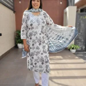 Handcrafted Chikankari 3PC Set