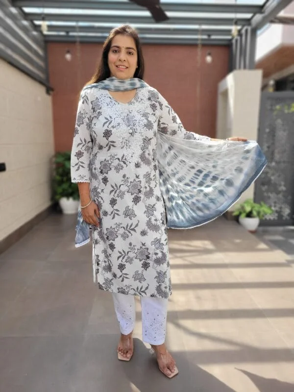 Handcrafted Chikankari 3PC Set