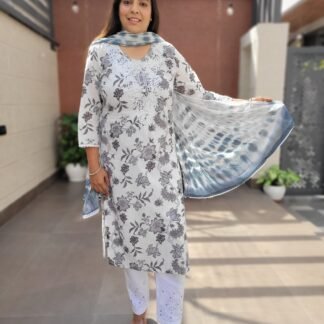 Handcrafted Chikankari 3PC Set