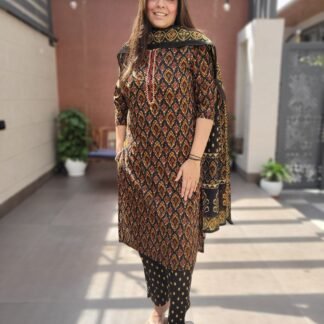 Ikkat 3PC Cotton Set