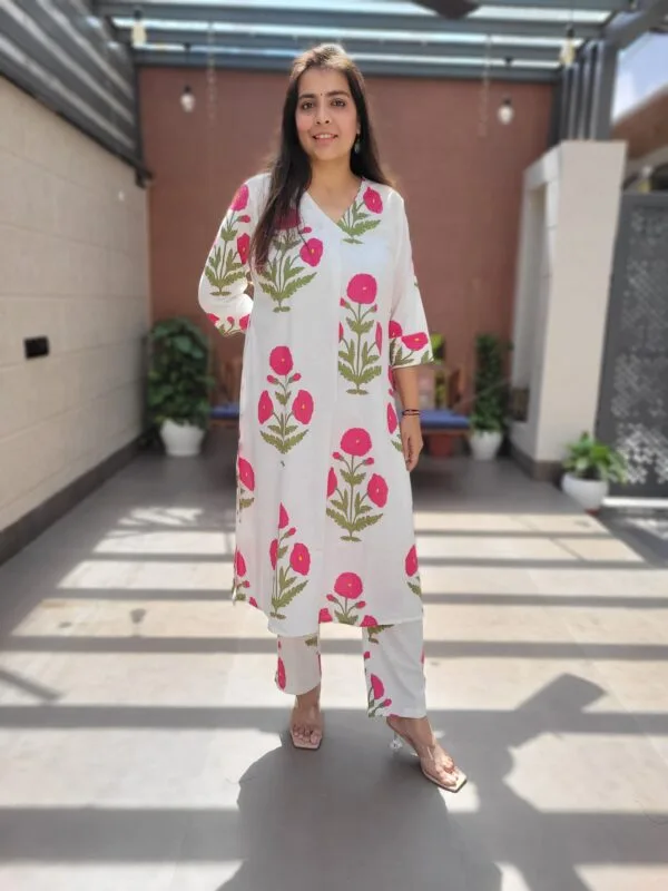 Cotton 2PC Set with A-Line