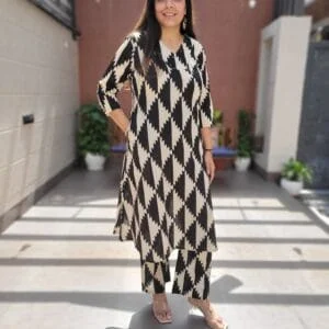Cotton 2PC Set with Handwork Detailing