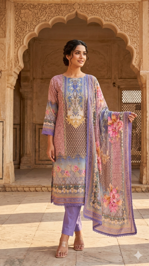 Pakistani 3PC Set with Beads