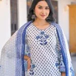 Cotton 3PC Set with Pearl