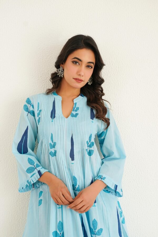 Boutique Style Cotton 2PC Set with Pintucks Detailing