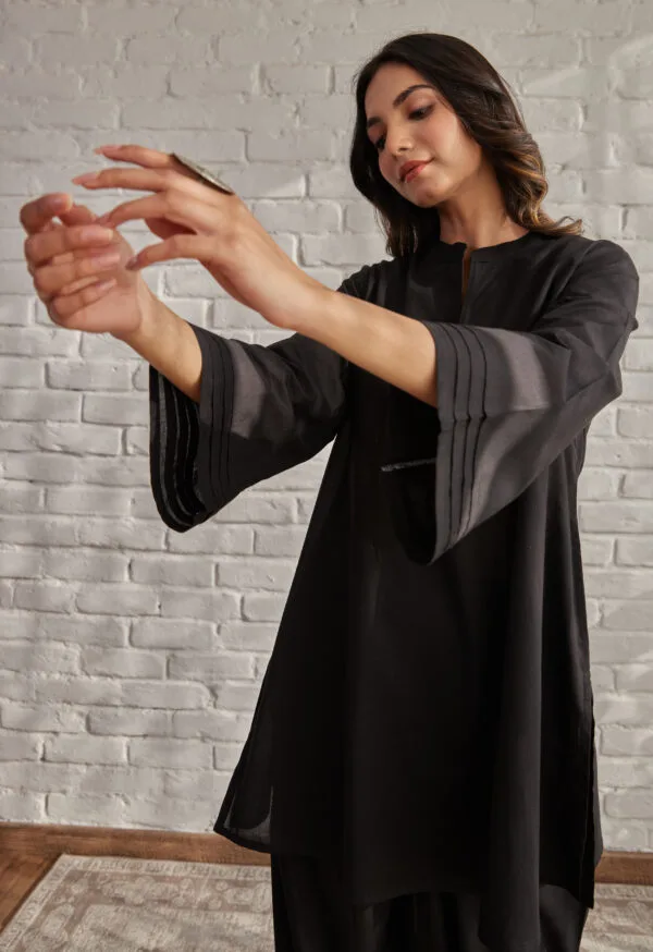 Solid Cotton Co-ord Set