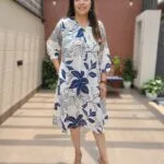 Cotton Flex Kurta Gown with Pocket