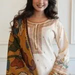Kalamkari Linen 3PC Set