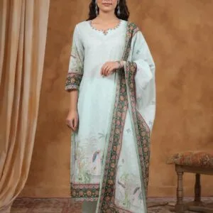 Designer Cotton Set with Graphic Print