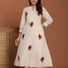 A-Line Palazzo Set with Embroidery