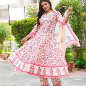 Traditional Anarkali 3PC Set
