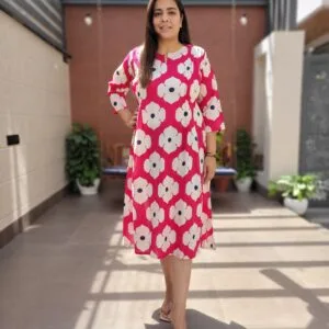 Pure Cotton Kurta Gown for Women
