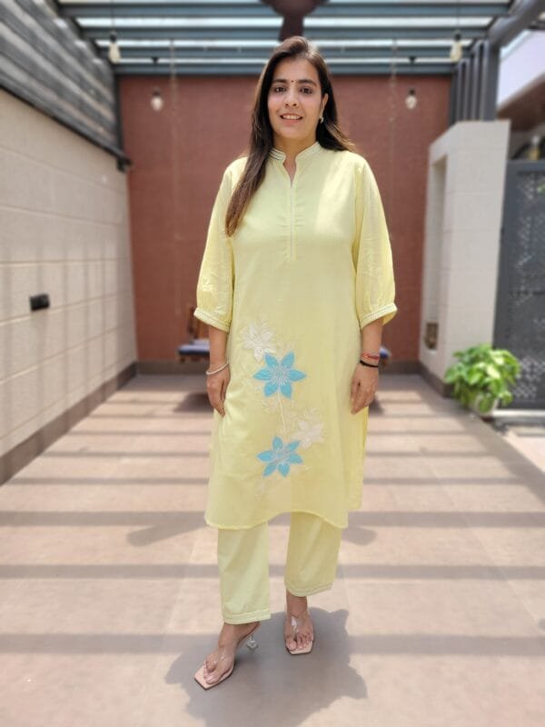 Embroidered Mal Cotton 2PC Set