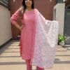 Heavy Chikankari Work Cotton 3PC Set