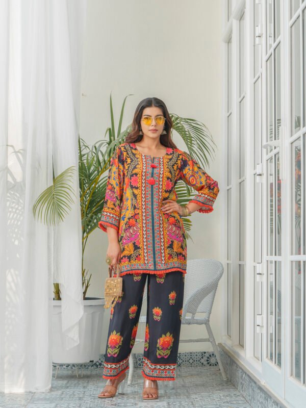 Natural Crepe Co-Ord Set