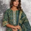 Pure Cotton Ikkat Suit with Zari