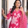 Pure Cotton V-Neck 3PC Set