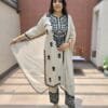 Premium Rayon Chikanari 3PC Set for Women
