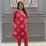 Cotton 2PC Set with Zari Work