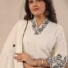 Fully Embroidered Cotton 3PC Set