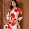Pure Cotton A-Line Middy Gown