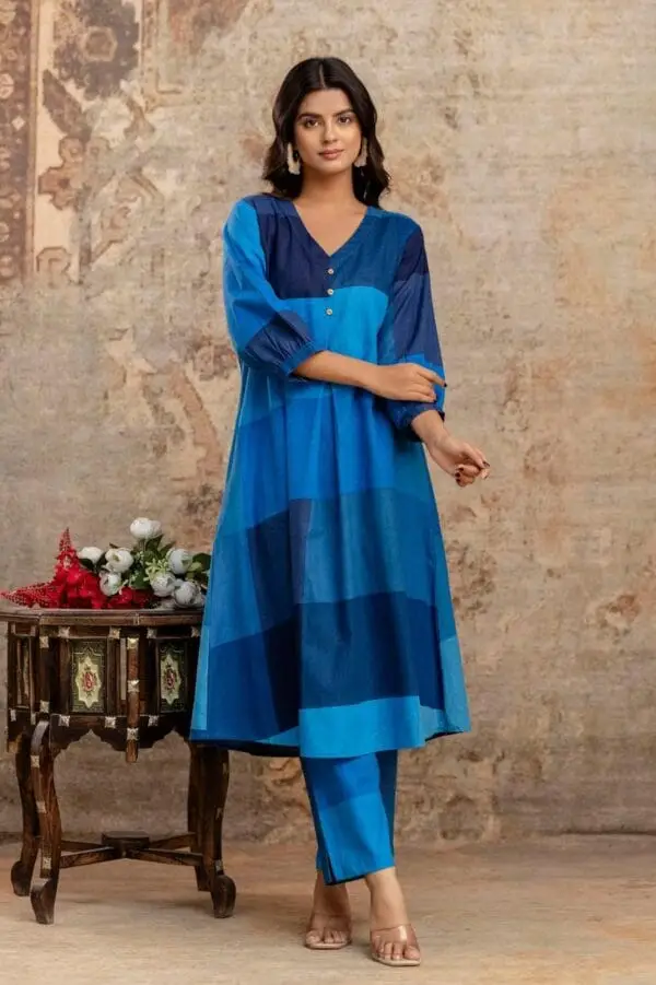 Handloom Cotton Co-ord Set