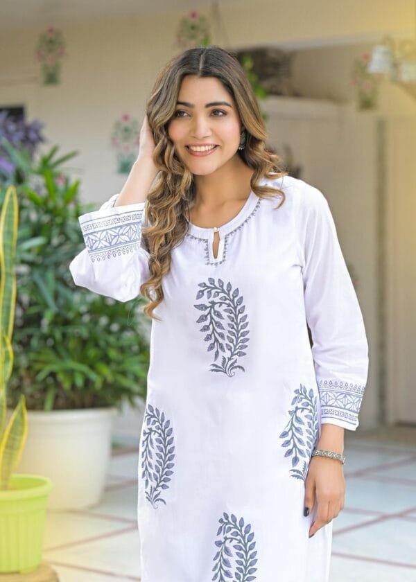 Mal Cotton 2PC Set with Handblock Print