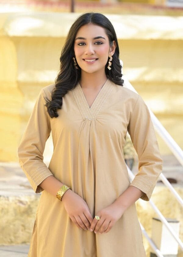 Pure Cotton A-Line 2PC Set
