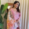 Tissue Shimmer Party Wear Suit