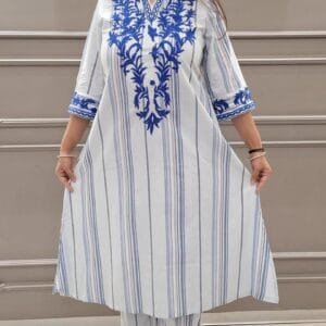 Cotton Yarn Dyed 2PC Co-ord Set