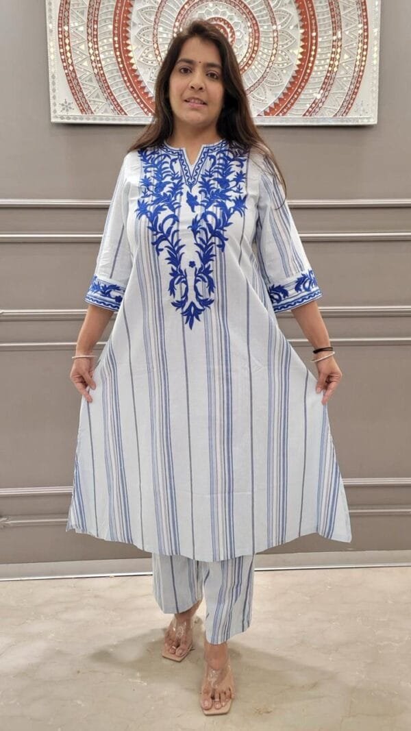 Cotton Yarn Dyed 2PC Co-ord Set