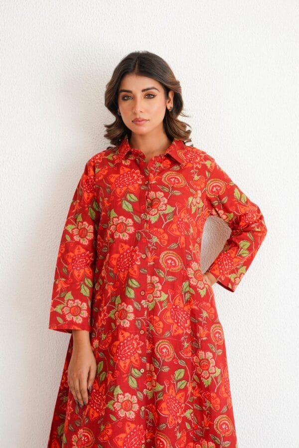 Embroidered Cotton Co-ord Set