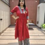 A-Line 2PC Cotton Set with Coin Detailing
