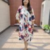 Cotton Flex Kurta Gown with Single Pocket