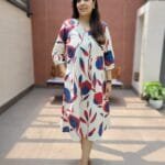 Cotton Flex Kurta Gown with Single Pocket